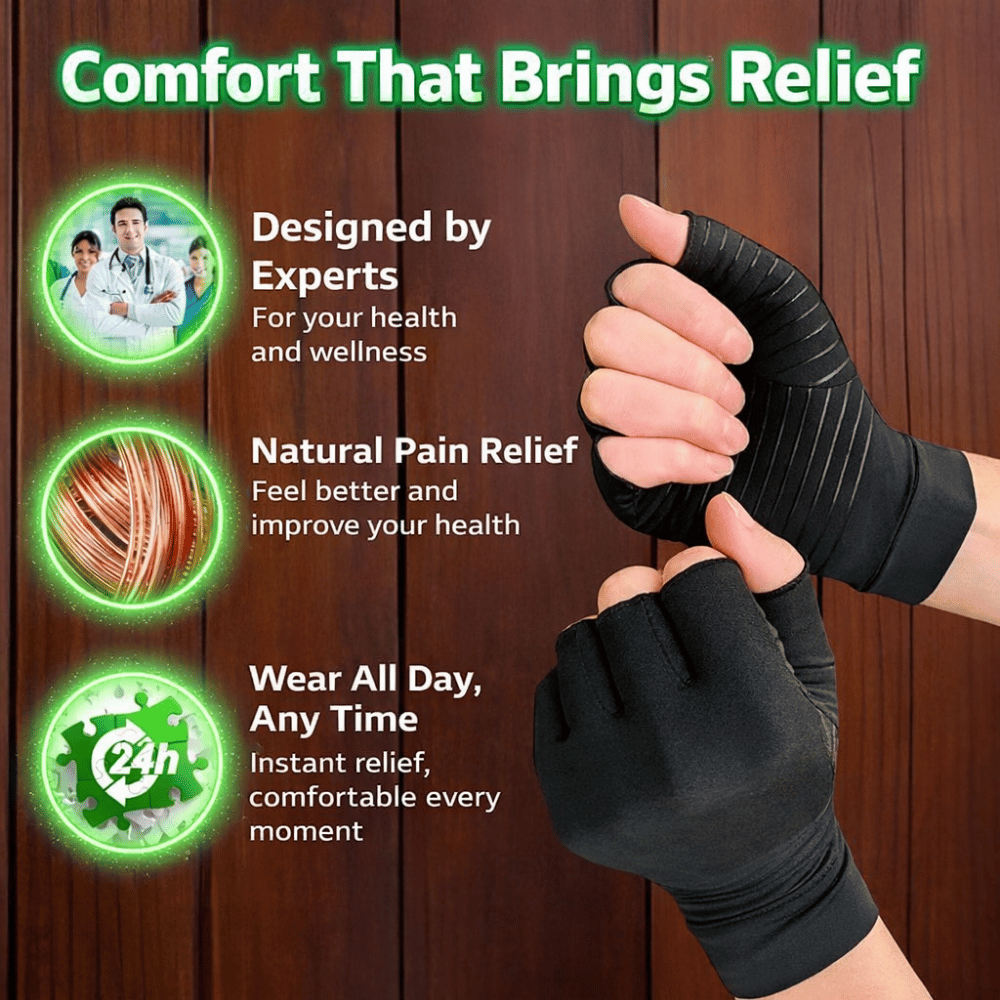 OrthoGlove™ Therapeutic Gloves for Immediate Pain Relief